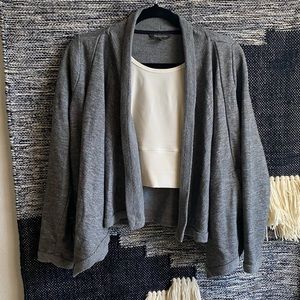 Banana Republic gray cardigan size S